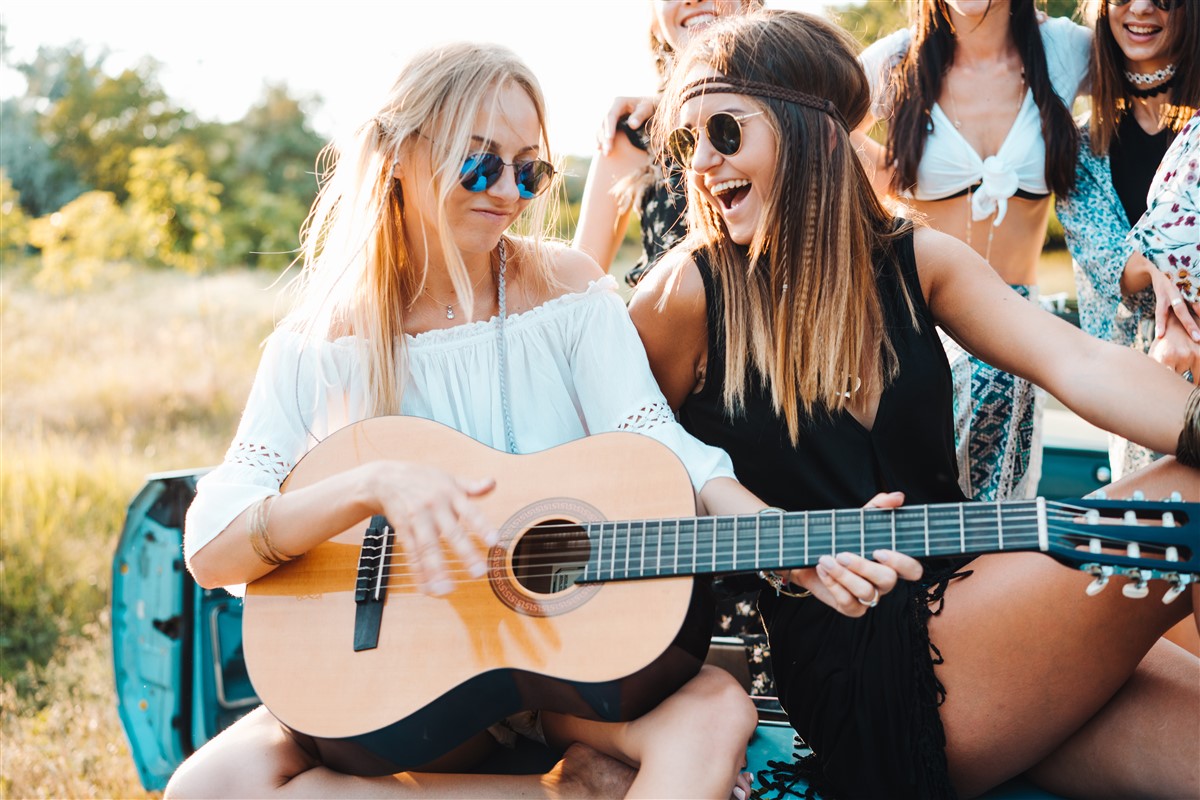 Attrait des filles pour la guitare