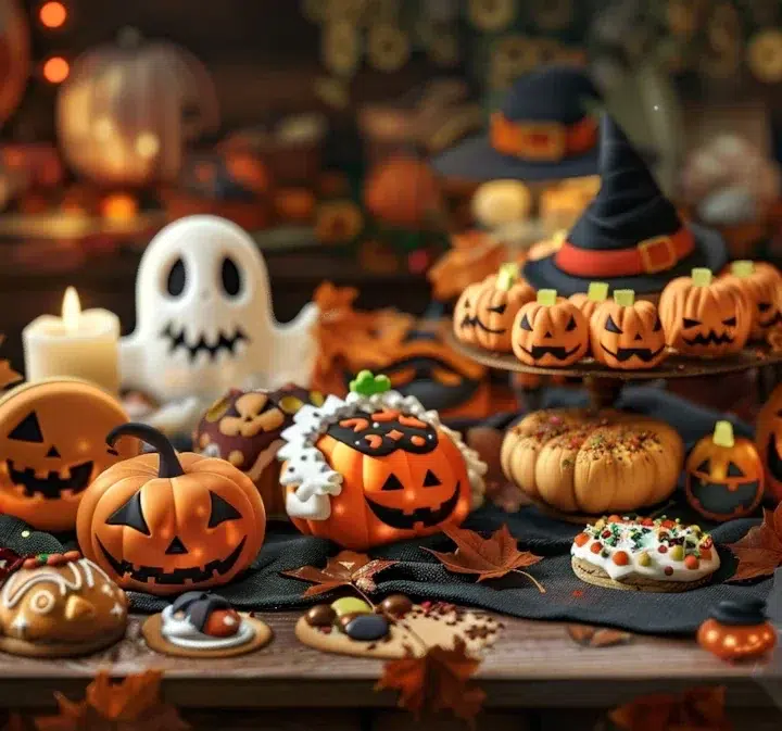 Recettes de biscuits thématiques pour une fête d’Halloween réussie